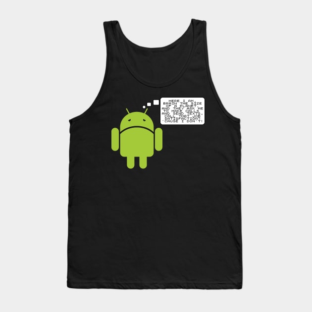 Android Paranoia Tank Top by Paulychilds